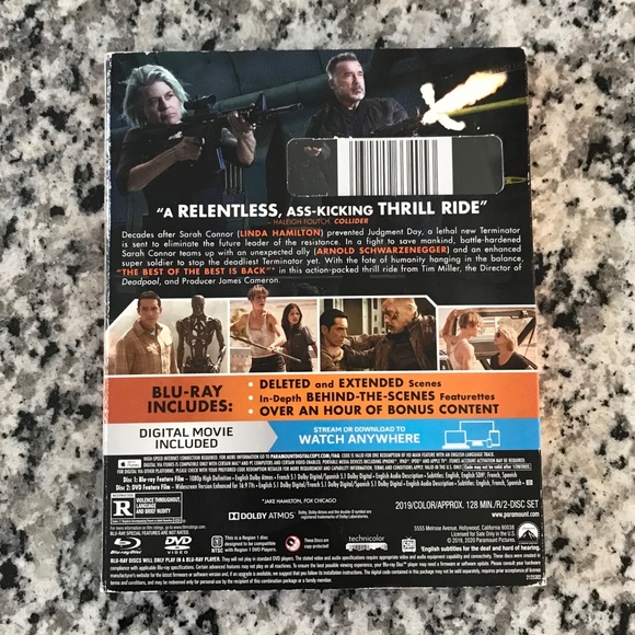 Terminator: Dark Fate DVD ONLY - Picture 2 of 5